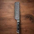 Morvillo Signature Nakiri 170mm — 67-Layer Damascus Vegetable Knife