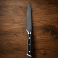 Morvillo Signature Petty 120mm — 67-Layer Damascus Utility Knife