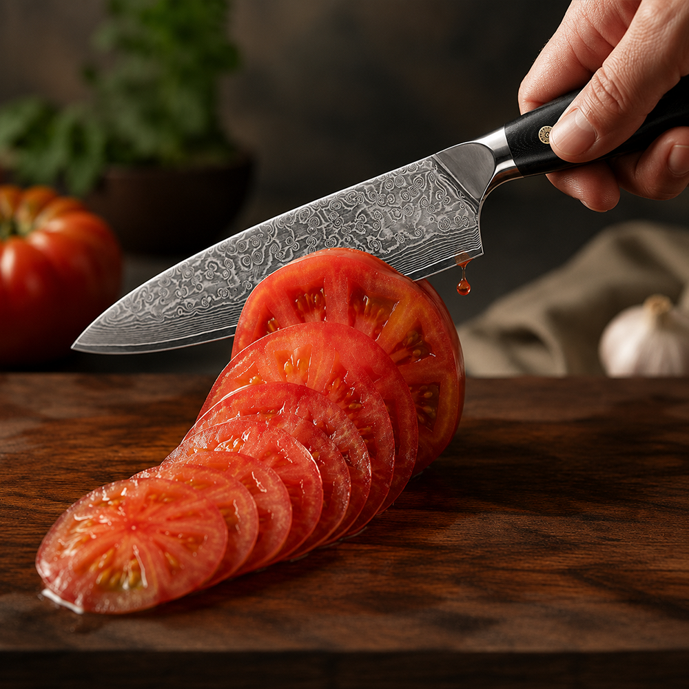 Morvillo Signature Gyuto 200mm — 67-Layer Damascus Chef Knife