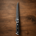 Morvillo Signature Honesuki 145mm — 67-Layer Damascus Boning Knife